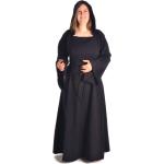 Schwarze Unifarbene Langärmelige Hemad.de Mittelalter-Röcke aus Baumwolle für Damen Größe XL 