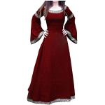 Rote Mittelalterkleider für Damen Größe XS 