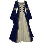 Dunkelblaue Mittelalter-Röcke für Damen Größe 5 XL 