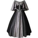 Schwarze Mittelalter-Röcke für Damen Größe L 