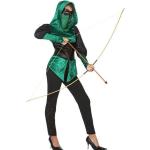 Grüne Atosa Robin Hood Robin Mittelalter-Kostüme für Damen Größe XL 
