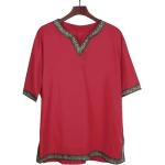 Rote Mittelalter-Hemden & Mittelalter-Blusen für Herren Größe 6 XL 