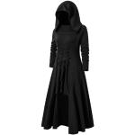 Reduzierte Schwarze Gothic-Kostüme für Damen Größe XL 