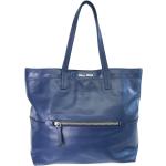 Blaue Vintage Miu Miu Tote Bags & Henkeltaschen für Damen 