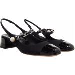 Schwarze Miu Miu High Heels & Stiletto-Pumps aus Leder für Damen Größe 40 