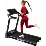 Miweba Sports Laufband HT3000 Steigung klappbar elektrisch Fitness Heimtrainer (Schwarz/Weiß)