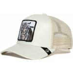 Reduzierte Weiße Bestickte Hip Hop Snapback-Caps mit Knopf aus Mesh für Herren Größe 6 XL für den für den Winter 