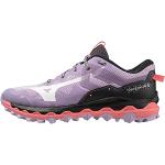 Pastellrote Mizuno Wave Trailrunning Schuhe für Damen Größe 40,5 
