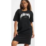 Schwarze Oversize Bio Shirtkleider aus Baumwolle für Damen Größe XXL 