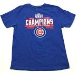 Blaue Kurzärmelige Major League Baseball Chicago Cubs Baseball-Shirts für Kinder 