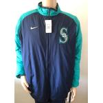 Blaue Nike Seattle Mariners Winterjacken mit Basketball-Motiv für Herren Größe L für den für den Winter 