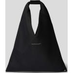 Schwarze Maison Martin Margiela Lederhandtaschen aus Kalbsleder für Damen 