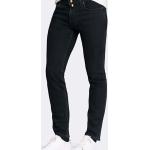 Reduzierte Schwarze Unifarbene MMX Slim Fit Jeans aus Denim für Herren Weite 33, Länge 32 