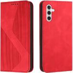 Rote Samsung Galaxy A05s Hüllen Art: Flip Cases mit Bildern aus Silikon klappbar 