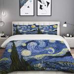 Sterne Allergiker Van Gogh Bettwäsche Sets & Bettwäsche Garnituren aus Baumwolle trocknergeeignet 135x200 