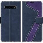 Reduzierte Violette Samsung Galaxy S10 Cases Art: Flip Cases mit Bildern aus Leder 