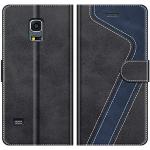 Reduzierte Schwarze Samsung Galaxy S5 Mini Cases Art: Flip Cases mit Bildern aus Leder mini 