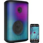 Mobile Outdoor-PA-Partyanlage & -Bluetooth-Boombox, Lichteffekte, 200W