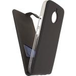 Schwarze Moto E4 Plus Cases Art: Flip Cases aus Kunstleder 