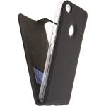 Schwarze Moto G5 Cases Art: Flip Cases aus Kunstleder 
