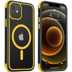 Reduzierte Schwarze iPhone 12 Hüllen Art: Bumper Cases durchsichtig aus Silikon stoßfest 