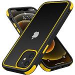 Reduzierte Schwarze iPhone 12 Hüllen 2023 Art: Bumper Cases durchsichtig aus Silikon stoßfest 