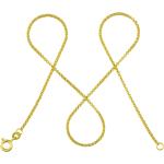 Nickelfreie Goldene Elegante Erbsketten aus Gold 14 Karat für Damen 