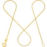 Nickelfreie Goldene Elegante Goldketten aus Gold 14 Karat für Damen Weihnachten 