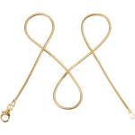 Nickelfreie Goldene Elegante Schlangenketten aus Gold 14 Karat für Damen 