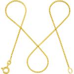 Nickelfreie Goldene Elegante Goldketten aus Gold 14 Karat für Damen 