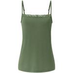 Reduzierte Olivgrüne TCHIBO Damenträgerhemden & Damenachselhemden aus Spitze Größe S 