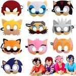 Sonic Augenmasken aus Filz für Kinder 
