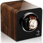 Reduzierte Braune Modalo Uhrenbeweger aus Holz für Herren 