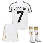 MODAMİT Kinder Trikot Juve Heim Ronaldo #7, Mit Kurz und Socken (164,Ronaldo,Heim)