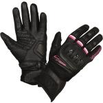 Schwarze Touchscreen-Handschuhe aus Leder für Damen für den für den Sommer 