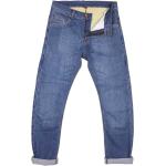 Blaue MODEKA Slim Jeans für Kinder aus Denim 
