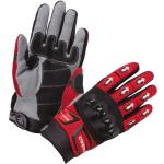 Modeka MX Top Handschuhe, schwarz-rot, Größe 2XL