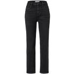 Reduzierte Schwarze TCHIBO Wide Leg Jeans & Relaxed Fit Jeans mit Reißverschluss aus Baumwolle für Damen Größe S 