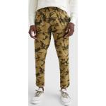 Khakifarbene Camouflage Tommy Hilfiger Camouflagehosen mit Knopf für Herren Größe M Weite 36, Länge 32 - versandkostenfrei 