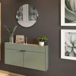 Moderne Möbel Exclusive Garderoben mit Spiegel Breite 100-150cm, Höhe 100-150cm, Tiefe 0-50cm 2-teilig 