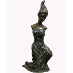 Braune Moderne Thermobrass Frauenskulpturen aus Bronze 