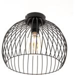 Moderne hanglamp zwart 30x26 cm E27 - Koopa Modern E27 Innenbeleuchtung