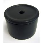 Schwarze Moderne Keksdosen & Gebäckdosen aus Keramik mit Deckel 