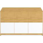 Weiße Moderne Pickawood Sideboards lackiert aus Massivholz Breite 100-150cm, Höhe 100-150cm, Tiefe 0-50cm 
