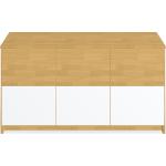 Weiße Moderne Pickawood Sideboards lackiert aus Massivholz Breite 100-150cm, Höhe 100-150cm, Tiefe 0-50cm 