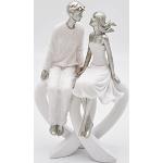 Silberne Moderne 25 cm Bollweg Skulpturen & Dekofiguren  zur Hochzeit 