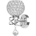 Silberne Moderne Lampenschirme aus Kristall 