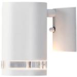 Weiße Moderne Konstsmide Außenwandleuchten & Außenwandlampen aus Aluminium schwenkbar GU10 