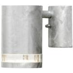 Silberne Moderne Konstsmide Außenwandleuchten & Außenwandlampen aus Stahl schwenkbar GU10 