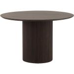 Moderne Möbel Exclusive Runde Runde Esstische 120 cm lackiert aus Nussbaum mit Schweizer Kante Breite 100-150cm, Höhe 50-100cm, Tiefe 100-150cm 